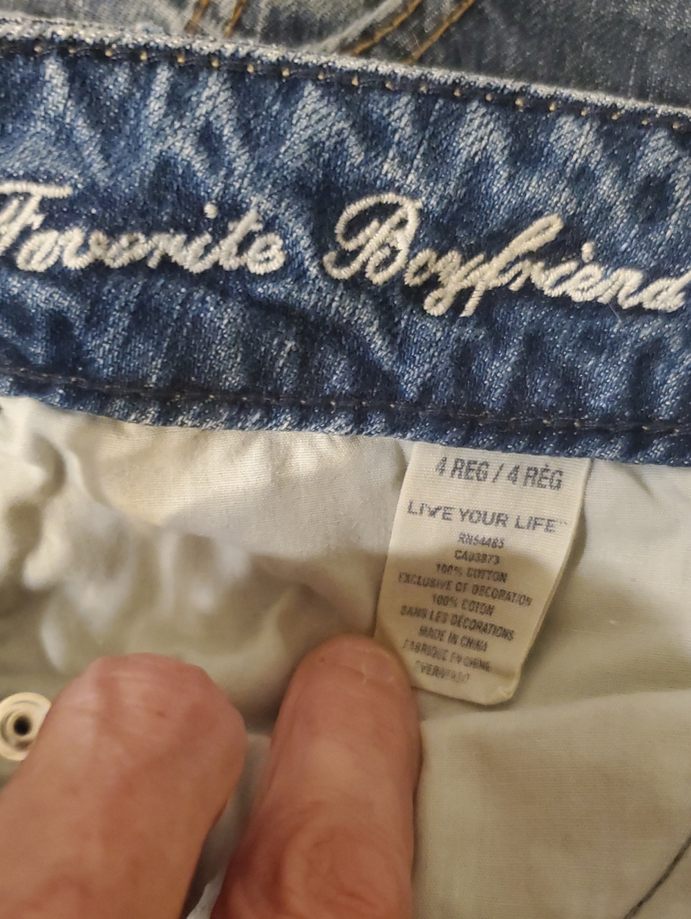 American Eagle Outfitters Women's Flare Jeans - Medium Blue Wash - Picture 5 of 5